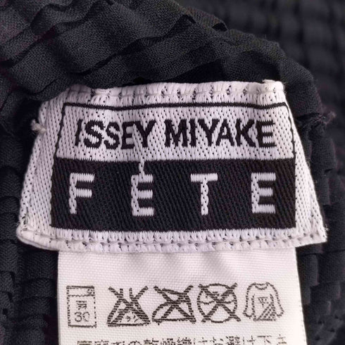 イッセイミヤケフェット ISSEY MIYAKE FETE 16ss ワッフル プリーツ ハイネック カットソー レディース JPN:2