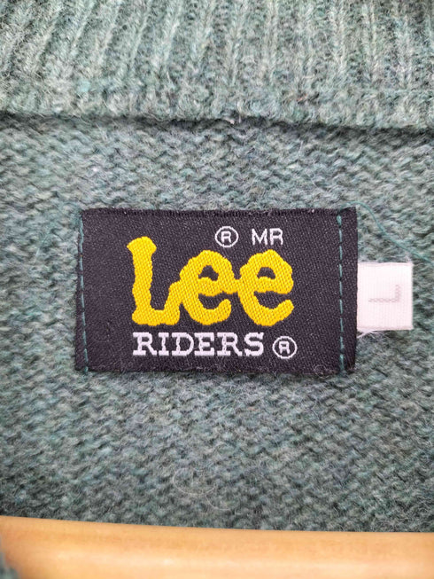 リー Lee MADE IN ITALY ウールナイロン クルーネックニット メンズ L