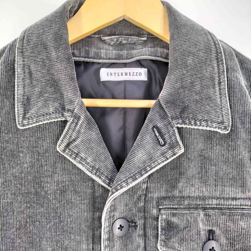 インターメッツォ INTERMEZZO 中綿インナー付き コーデュロイ カバーオール メンズ