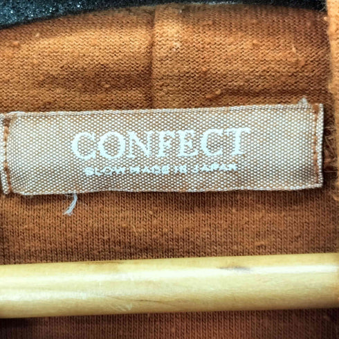 ネストローブコンフェクト nest Robe CONFECT CONFECT コットンネップ 天竺 フードパーカー メンズ JPN:4