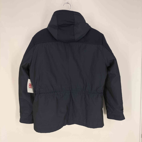 インターメッツォ INTERMEZZO ダウンインナー付き 異素材切替 フーディジャケット メンズ import:M