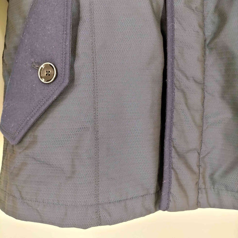 インターメッツォ INTERMEZZO ダウンインナー付き 異素材切替 フーディジャケット メンズ import:M