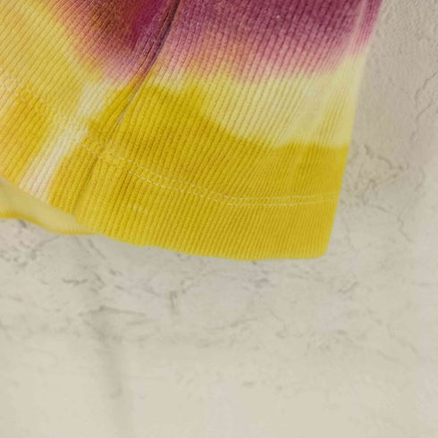 iI tie dye gather long sleeve レディース