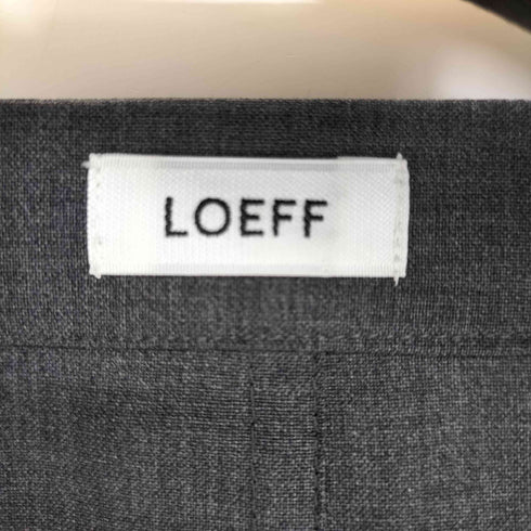 ロエフ LOEFF LECHOPPE 別注 W TORO CGN ノーカラージャケット メンズ JPN:2