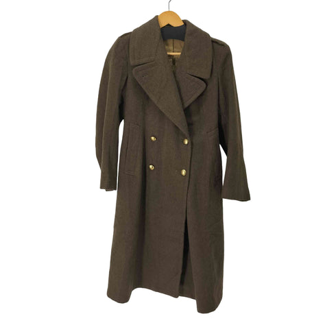 フレンチアーミー FRENCH ARMY フランス軍 FOURNIER MARSEILLE ダブルブレスト ロングコート レディース 38L