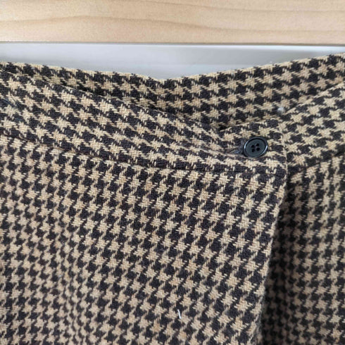 トリココムデギャルソン tricot COMME des GARCONS 千鳥格子 アシンメトリーパンツ レディース JPN:M