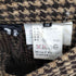 トリココムデギャルソン tricot COMME des GARCONS 千鳥格子 アシンメトリーパンツ レディース JPN:M