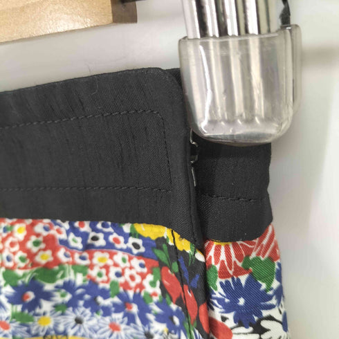 ミュベール MUVEIL ミックスフラワーラップスカート レディース 38