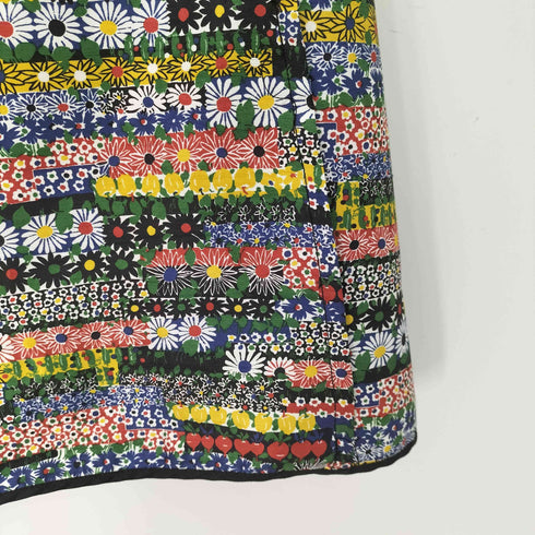 ミュベール MUVEIL ミックスフラワーラップスカート レディース 38