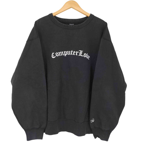 ネメス NEMES COMPUTER LOVE CREW NECK SWEAT メンズ JPN:XL