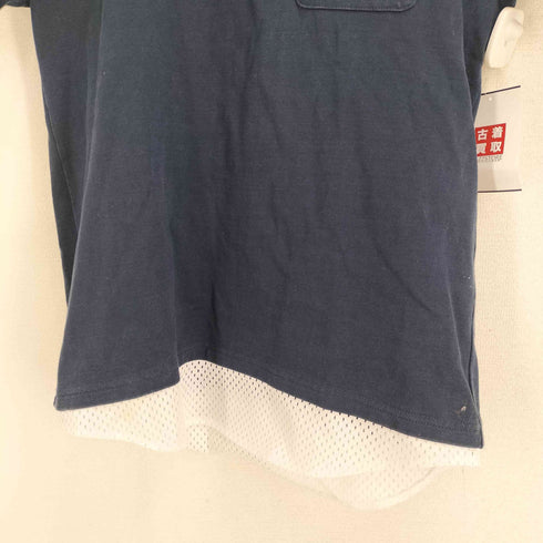 ミスタージェントルマン MR.GENTLEMAN メッシュ切り替え S/S Tシャツ メンズ JPN:M