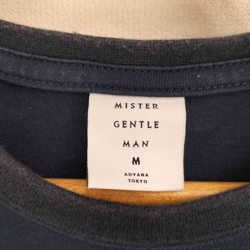ミスタージェントルマン MR.GENTLEMAN メッシュ切り替え S/S Tシャツ メンズ JPN:M