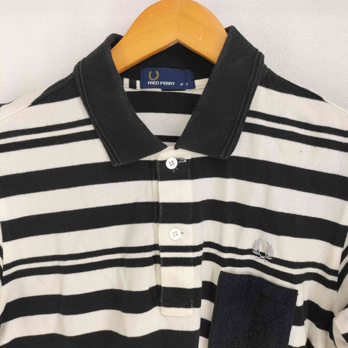 フレッドペリー FRED PERRY S/S ボーダーポロシャツ レディース JPN:S