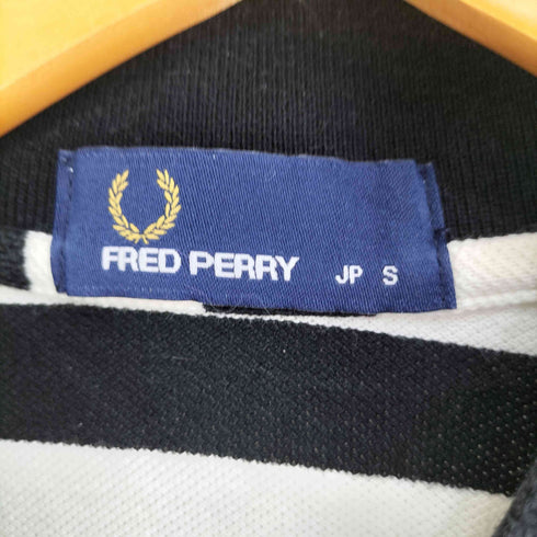 フレッドペリー FRED PERRY S/S ボーダーポロシャツ レディース JPN:S