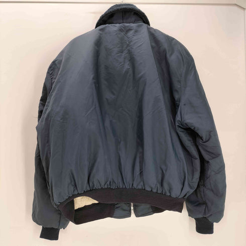 ウェアガード Wear Guard USA製 B-15型 アメフト ロゴ刺繍 裏ボア ジップアップ フライト ジャケット ビッグサイズ メンズ XXXL