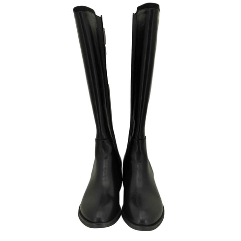 HIAND Chelsea Long Boots フェイクレザー チェルシー ロングブーツ レディース JPN:24