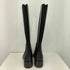 HIAND Chelsea Long Boots フェイクレザー チェルシー ロングブーツ レディース JPN:24