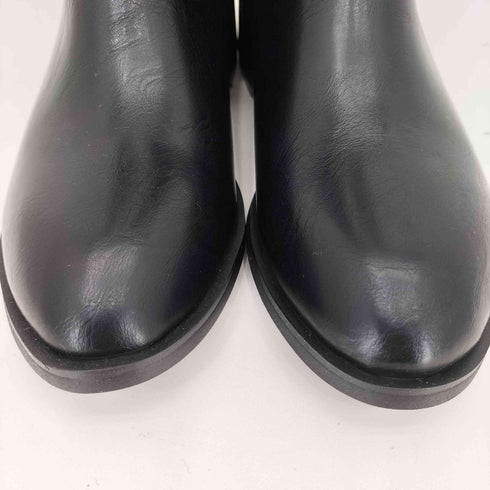 HIAND Chelsea Long Boots フェイクレザー チェルシー ロングブーツ レディース JPN:24