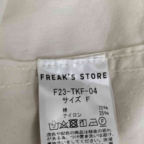 フリークスストア FREAKS STORE 23AW キルティングライナー付 ミリタリージャケット ショート モッズコート レディース FREE