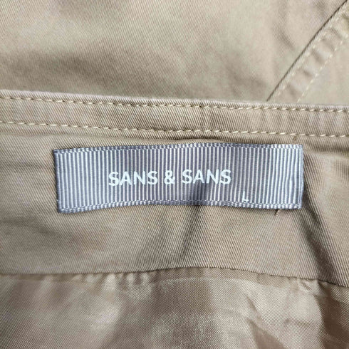 sans&sans パネルポケットスカート レディース JPN:L
