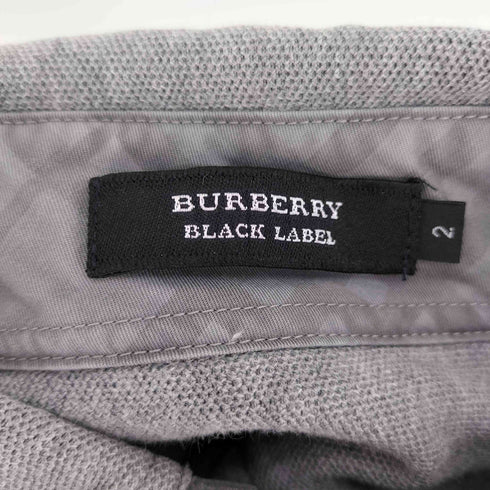 バーバリーブラックレーベル BURBERRY BLACK LABEL ロゴ刺繍 ポロシャツ メンズ 2