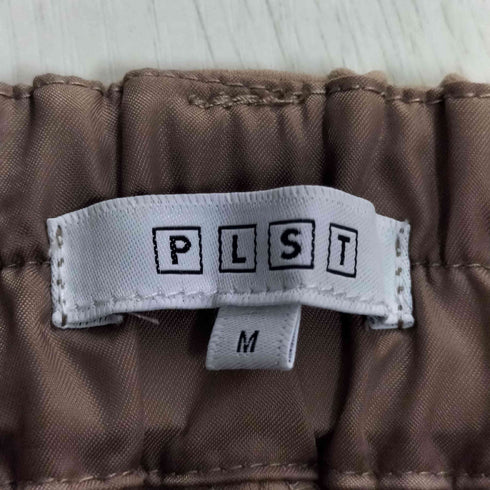 プラステ PLST ポリ2WAYストレッチテーパードパンツ レディース JPN:M