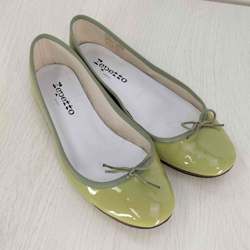 レペット repetto vibram裏張り エナメル バレエシューズ レディース JPN:39