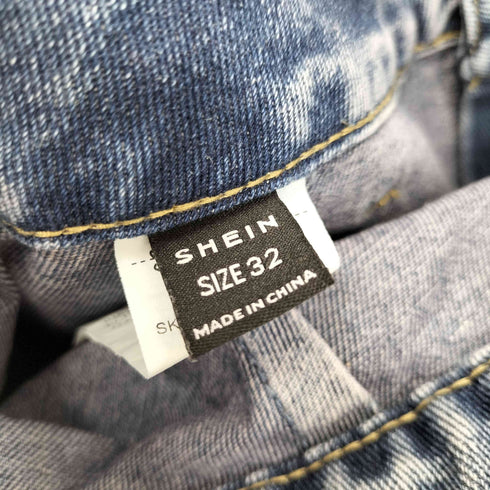 デニム カーゴ ワイドパンツ レディース 32inch