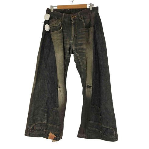 シンチバック リメイクデニムパンツ メンズ