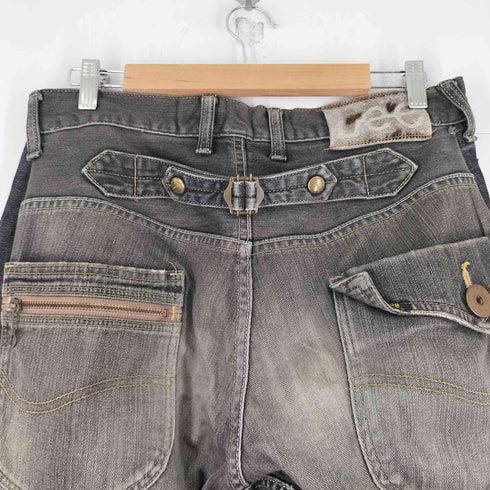 シンチバック リメイクデニムパンツ メンズ