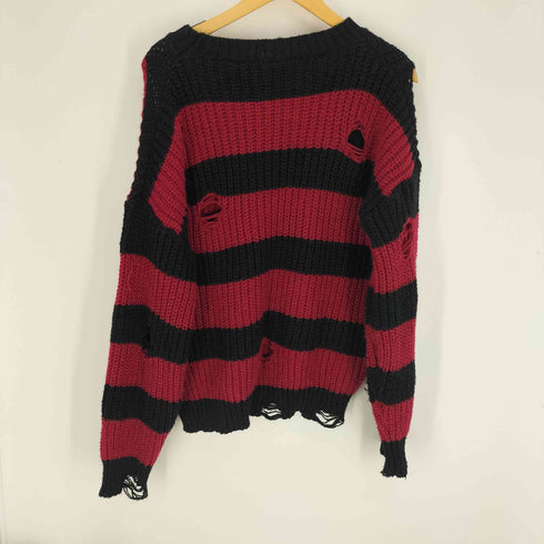 Y2K グランジ ダメージニット レディース import:XL
