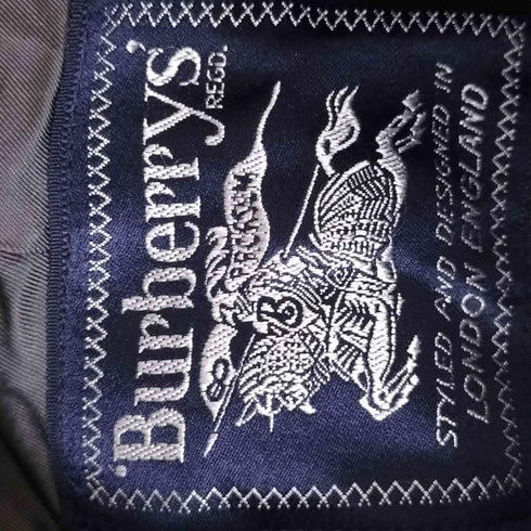 バーバリーズ BURBERRYS 60-70s 英国製 ウール100% グレンチェック チェスターコート メンズ JPN:M