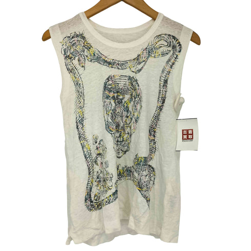 ザディグエヴォルテール ZADIG&VOLTAIRE スカルプリント タンクトップ レディース import:XS