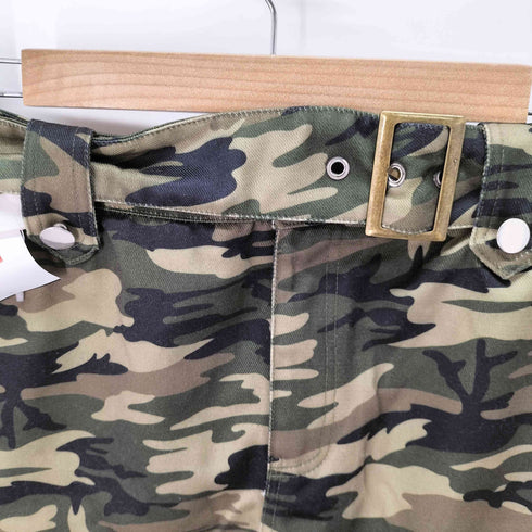 シーイン SHEIN Y2K カモフラ ミニスカート レディース L