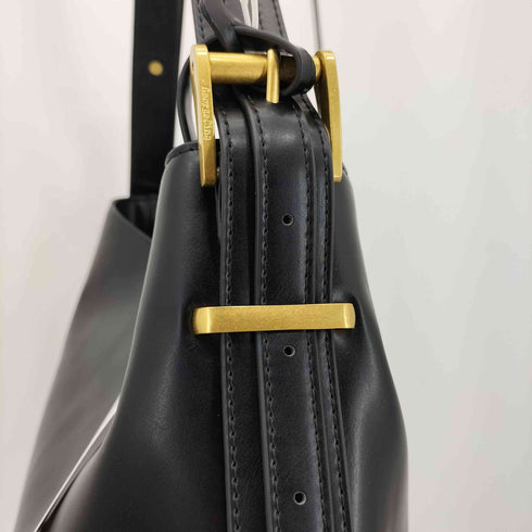 GEORGE CINQ BELTEDBUCKET キップスキン レザー トートバッグ レディース