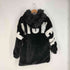 Roger&Raw Backロゴファーコート レディース JPN:M