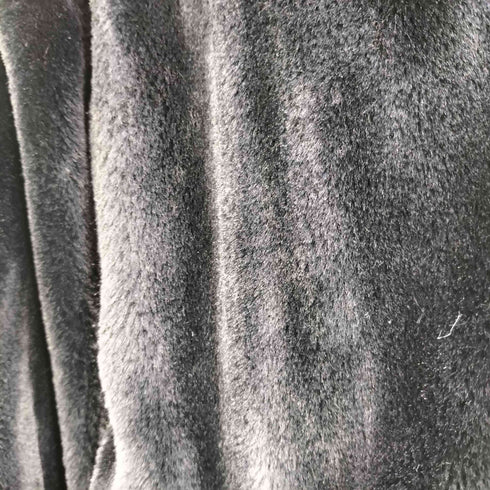 Roger&Raw Backロゴファーコート レディース JPN:M