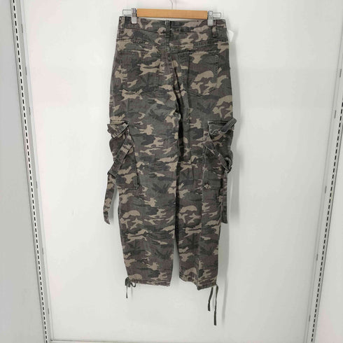 シーイン SHEIN Y2K カモフラ カーゴパンツ レディース 30inch