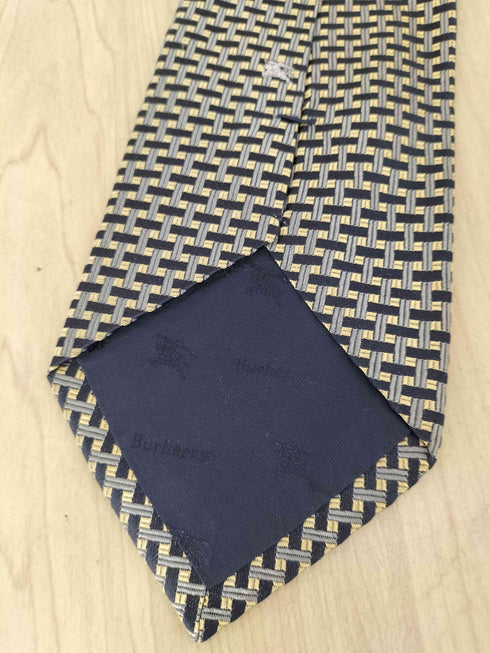 バーバリーズ BURBERRYS ホース刺繍総柄シルクネクタイ メンズ