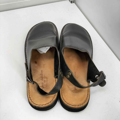 Organic handloom MEISSEN マイセン レザー クロッグ サンダル メンズ JPN:28