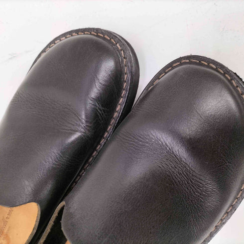 Organic handloom MEISSEN マイセン レザー クロッグ サンダル メンズ JPN:28
