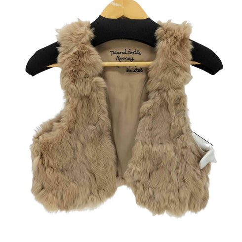 マウジー moussy ラビットファー ベスト レディース FREE
