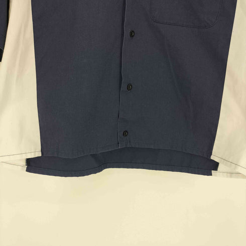 ヒルトン HILTON バックワッペン ボウリングシャツ メンズ import:M