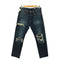 リーバイス Levis 501 ボタン裏3015刻印 ボタンフライ ダメージ インディゴ デニムパンツ メンズ W32 L32