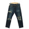 リーバイス Levis 501 ボタン裏3015刻印 ボタンフライ ダメージ インディゴ デニムパンツ メンズ W32 L32