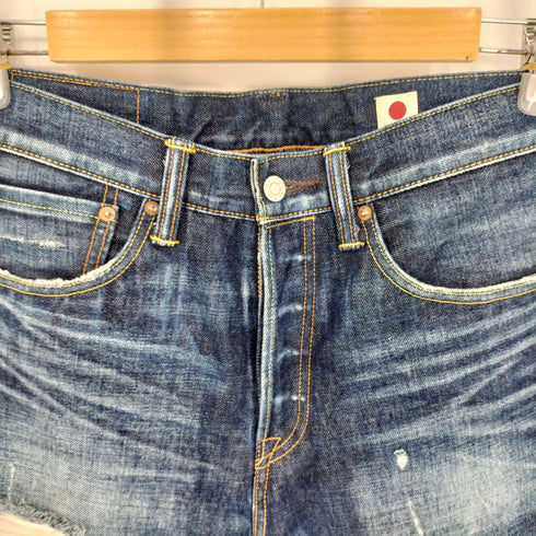 リーバイス Levis 501 ボタン裏3015刻印 ボタンフライ ダメージ インディゴ デニムパンツ メンズ W32 L32