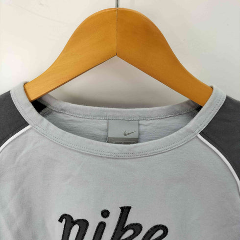 ナイキ NIKE バイカラー ラグランカットソー レディース import:M
