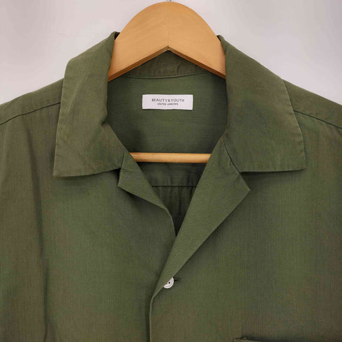 ビューティーアンドユースユナイテッドアローズ BEAUTY & YOUTH UNITED ARROWS ドレープ ツイル リラックスレギュラー シャツ メンズ JPN:S