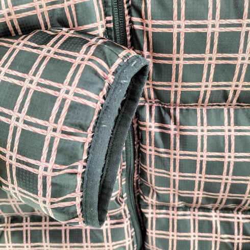 ナイキ NIKE チェック柄 ダウンジャケット メンズ import:M