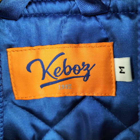 ケボズ KEboz サテン スタジャン メンズ import:M